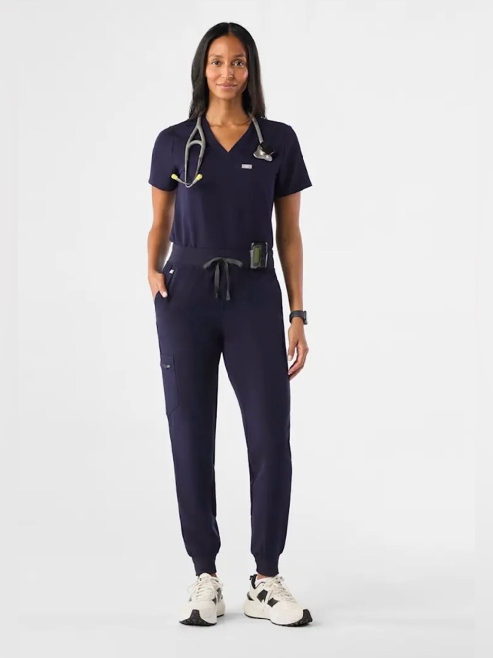 FIGS Women’s Navy Blue Zamora Jogger Scrub Pants Size M/Tall
